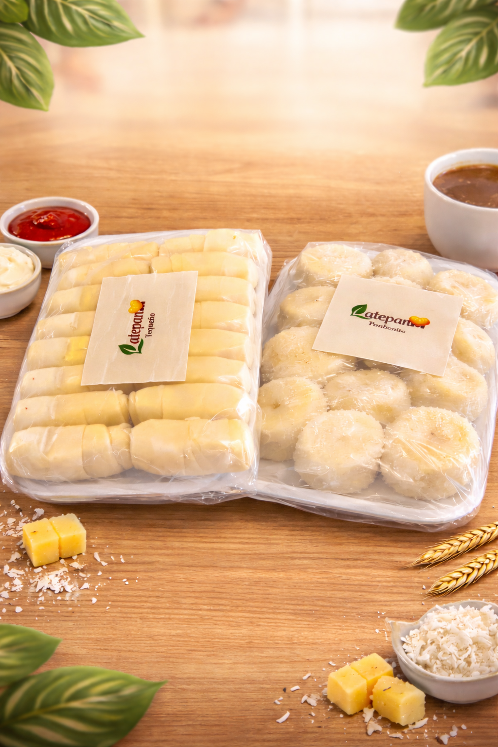 Combitos Mix Latepan - combo de 15 tequeños y 15 panbonitos